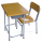 Werzalit board student table and chair